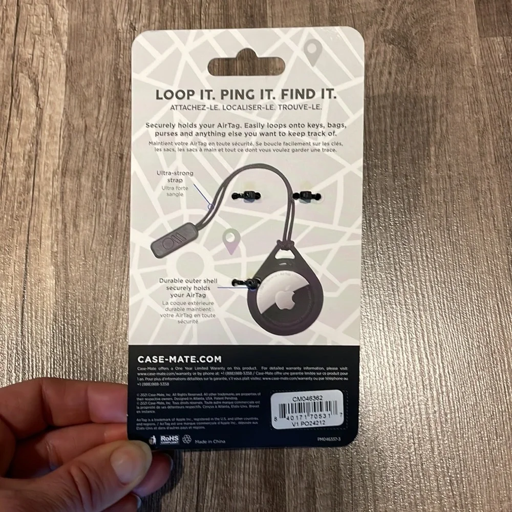 NWT Case Mate Touch Sport for AirTags